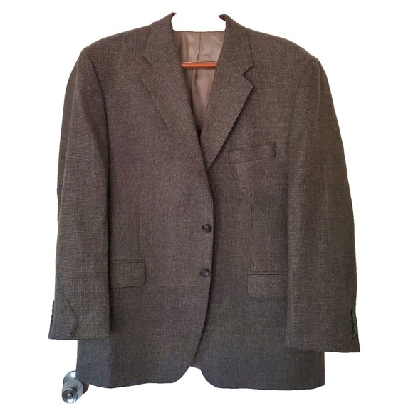 Vintage Chaps Ralph Lauren Sports Coat Mens 46R 100% Lambswool Canada - Picture 1 of 16